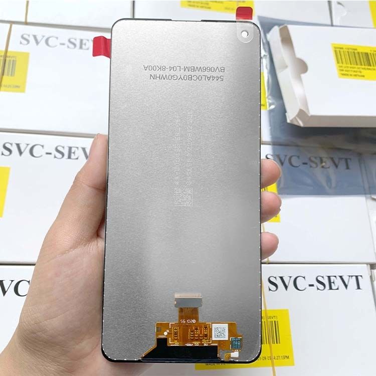 Penggantian Layar LCD OEM / ODM 6,5 Inci A21S 100% Paket Layanan Asli