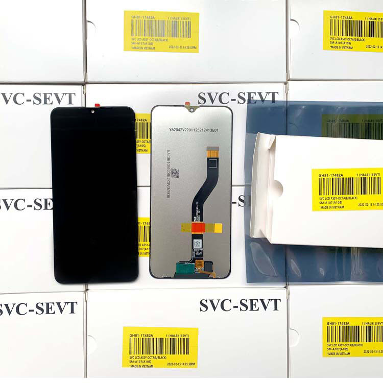 100% Original Mobile Lcd Display A10S Original Service Pack Lcd Tanpa Bingkai SM-A107 Model