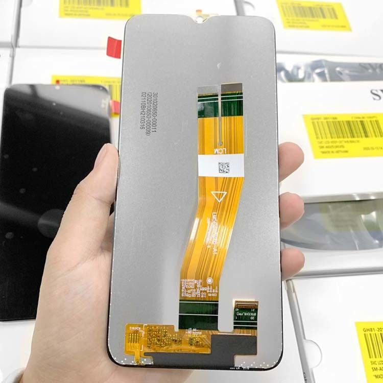 Grosir Kualitas Tinggi LCD Screen Untuk  A02S 100% Original Baru Service Pack LCDS  A025 Telepon Tampilan