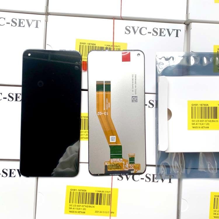 Layar LCD Baru Asli Untuk  A11 Layar Telepon Seluler  A115 100% Dites Penggantian Pantalla