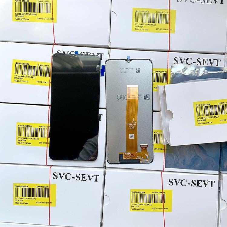 A02 Layar LCD Untuk  A022 Paket Layanan Ponsel LCD  A02 Grosir Original Touch Digitizer Pantalla