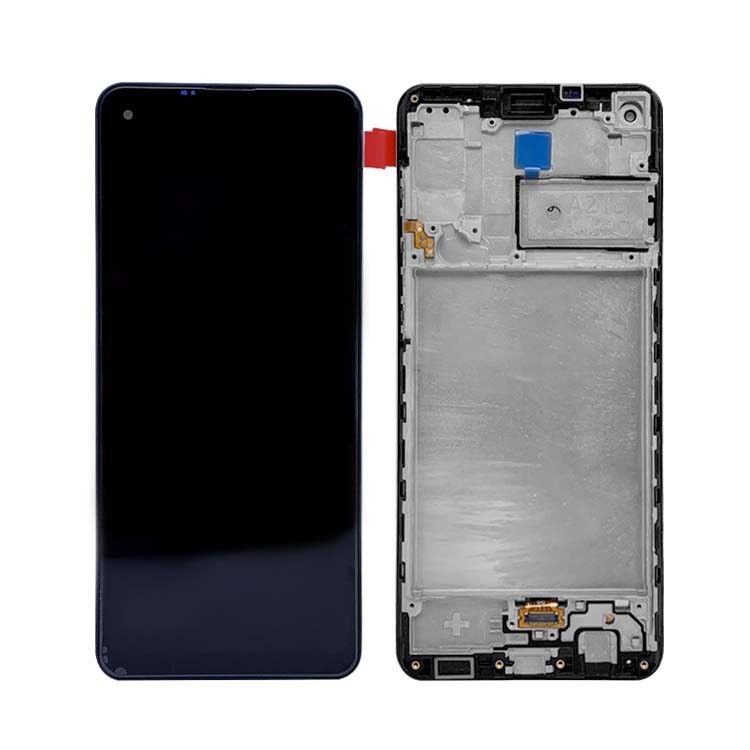 A21S LCD lcd With Frame Untuk  A21S Original New Service Pack LCDS  A217 Mobile Phone Screen Display Pantalla