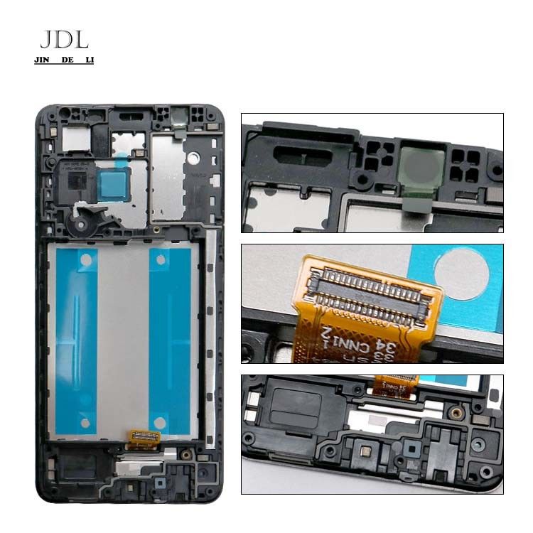 A013 LCD Display With Frame Untuk  A013 Original Service Pack LCDS  A01 Core Screen Ponsel Pantala