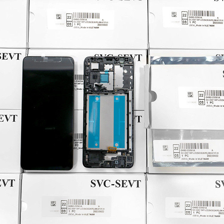 A013 LCD Display With Frame Untuk  A013 Original Service Pack LCDS  A01 Core Screen Ponsel Pantala