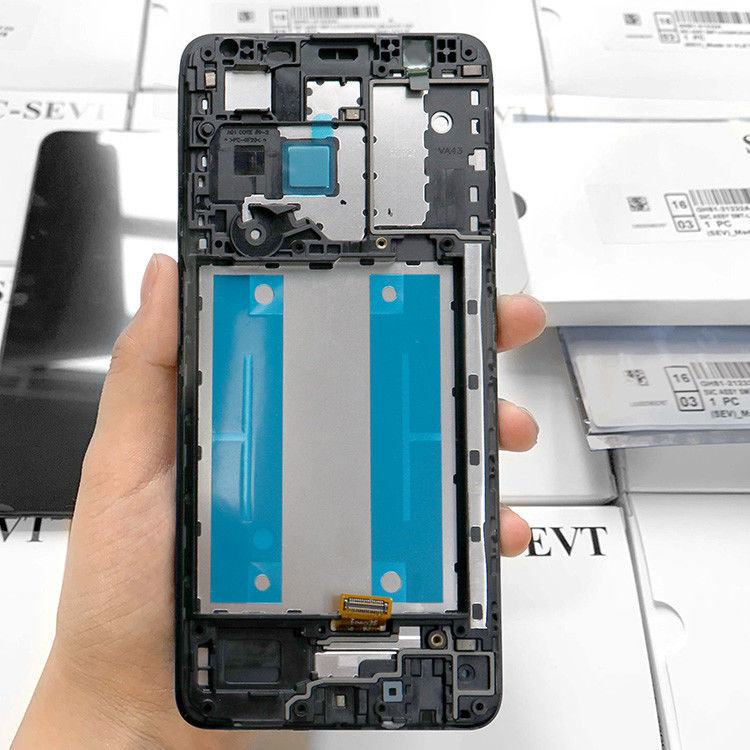 A013 LCD Display With Frame Untuk  A013 Original Service Pack LCDS  A01 Core Screen Ponsel Pantala