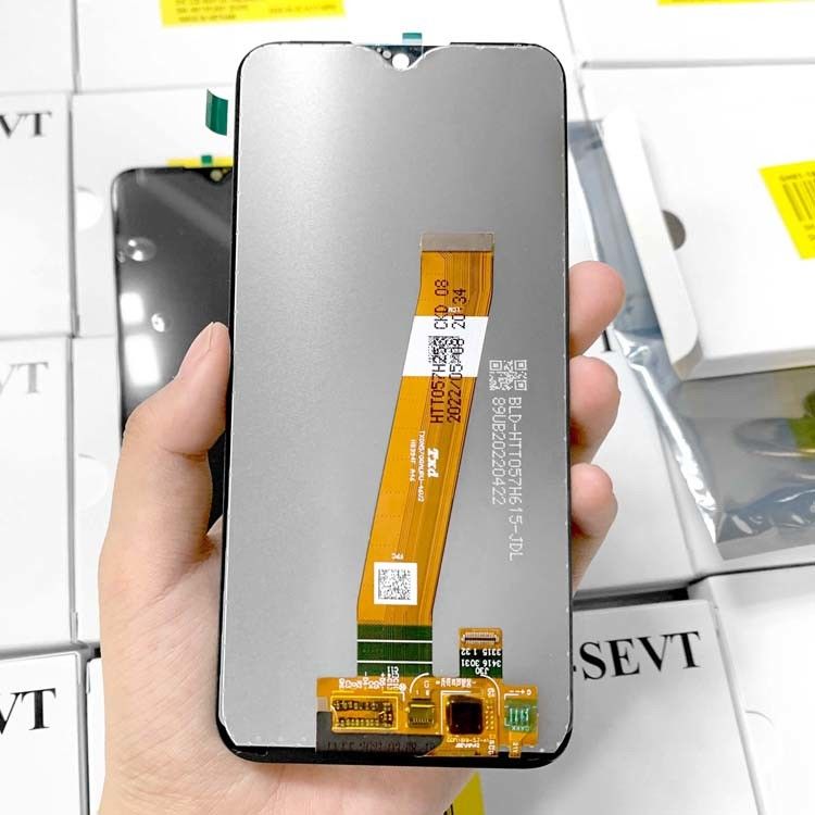 A01 LCD lcd Untuk  A01 Grosir Original Telepon Seluler Layar Tampilan Pantalla  A105 Service Pack LCDS Touch