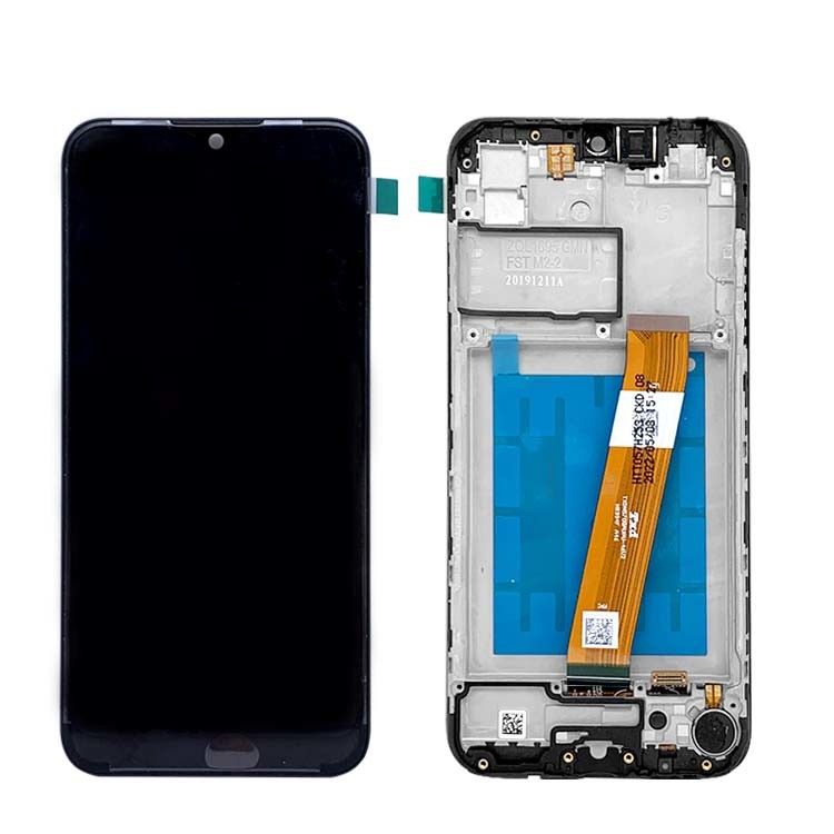 A01 LCD Screen Display lcd With Frame Untuk  A01 Grosir Paket Layanan LCDS  A105 Asli Ponsel Pantalla