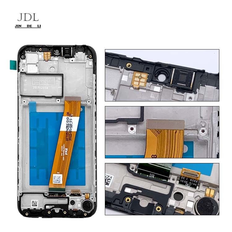 A01 LCD Screen Display lcd With Frame Untuk  A01 Grosir Paket Layanan LCDS  A105 Asli Ponsel Pantalla