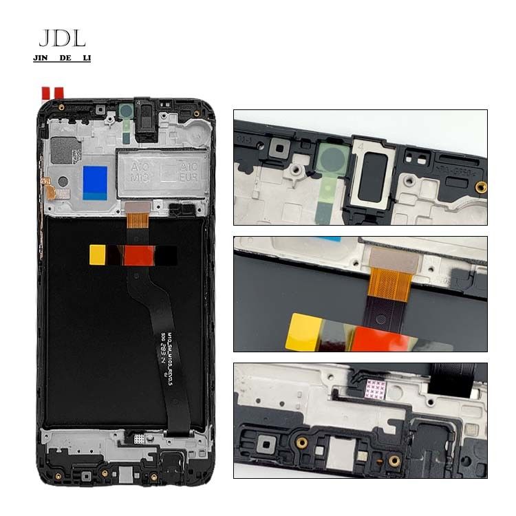 M10 Lcd With Frame Untuk  M10 Handphone Touch Screen Display  M105 Original Service Pack LCDS Pantalla