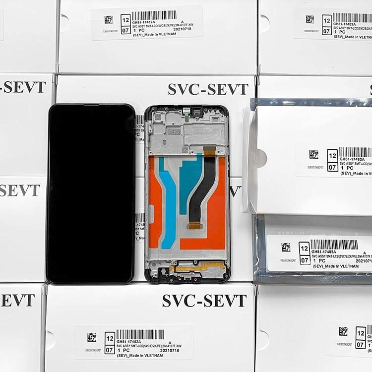 Grosir Original A107 LCD Screen With Frame Untuk  a10s Pantalla  A107 Service Pack Layar LCD