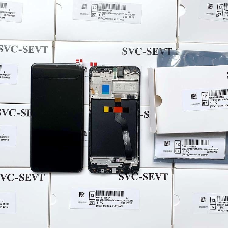 A10 LCD Pantalla Untuk  A10 Grosir Telepon Seluler Layar Sentuh  A105 Original Service Pack Layar LCDS