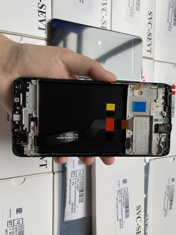 A10 LCD Pantalla Untuk  A10 Grosir Telepon Seluler Layar Sentuh  A105 Original Service Pack Layar LCDS