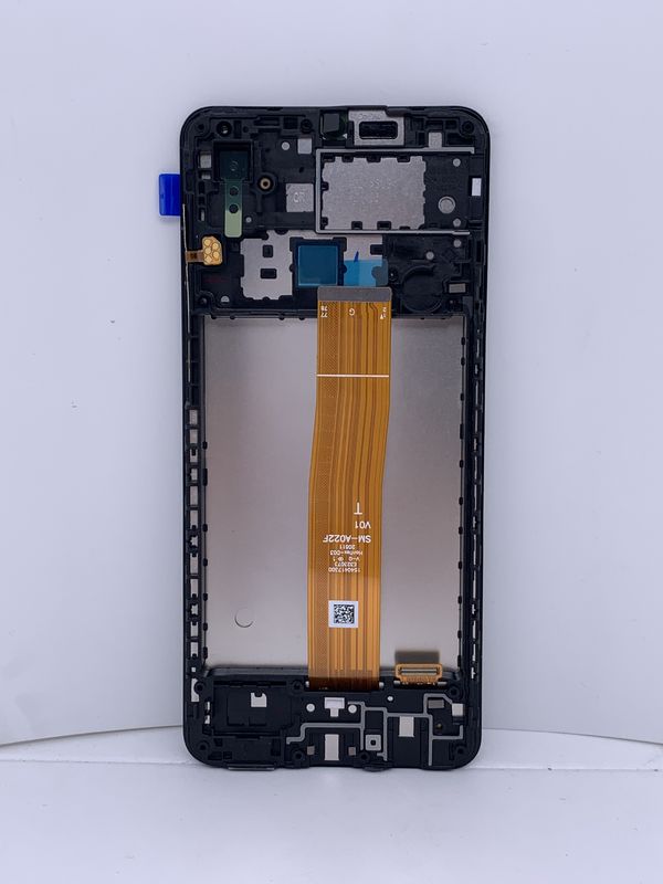A02 LCD Display With Frame Untuk  A022 Original Touch Screen Digitizer Pantalla  A02 Service Pack LCDS