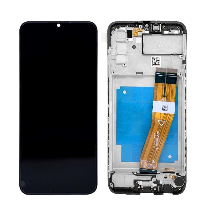 A03 LCD lcd Dengan Frame Untuk  a03 Grosir Layar Ponsel A035 Original Service Pack LCDS Display Pantalla