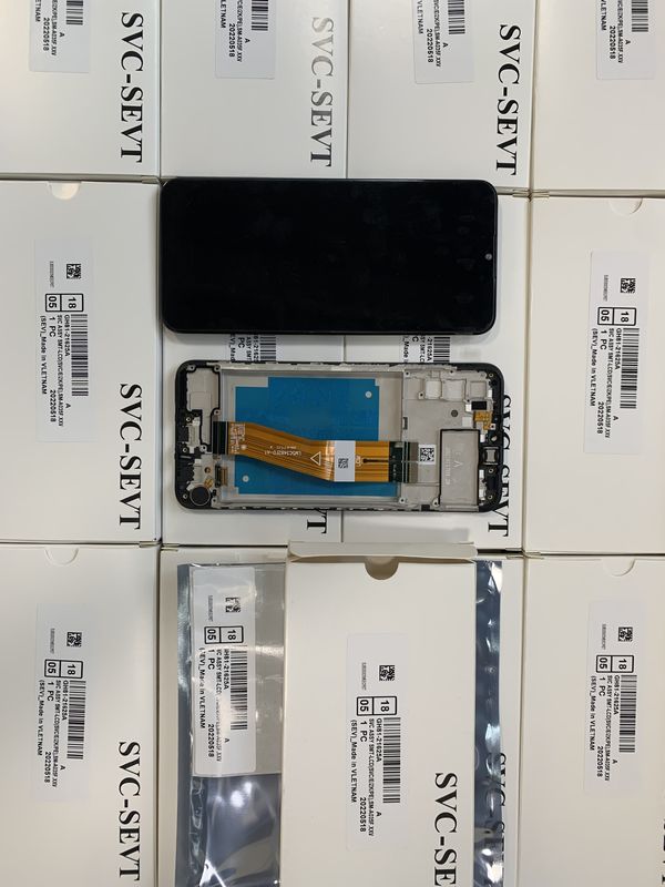 A03 LCD lcd Dengan Frame Untuk  a03 Grosir Layar Ponsel A035 Original Service Pack LCDS Display Pantalla