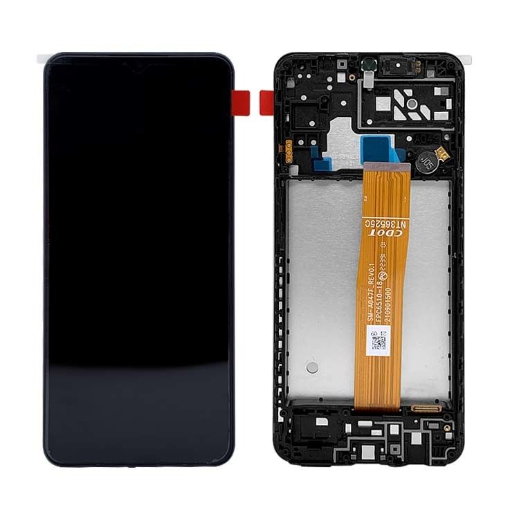A04S LCD Lcd Dengan Frame Untuk  a04s Original Service Pack LCDS  A047 Mobile Phone Screen Display Pantalla