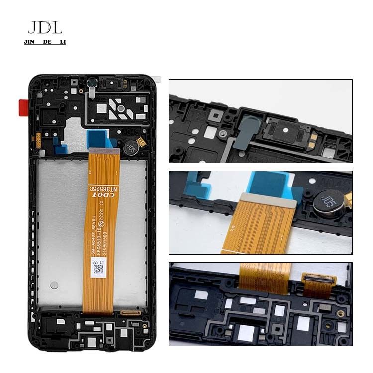 A04S LCD Lcd Dengan Frame Untuk  a04s Original Service Pack LCDS  A047 Mobile Phone Screen Display Pantalla