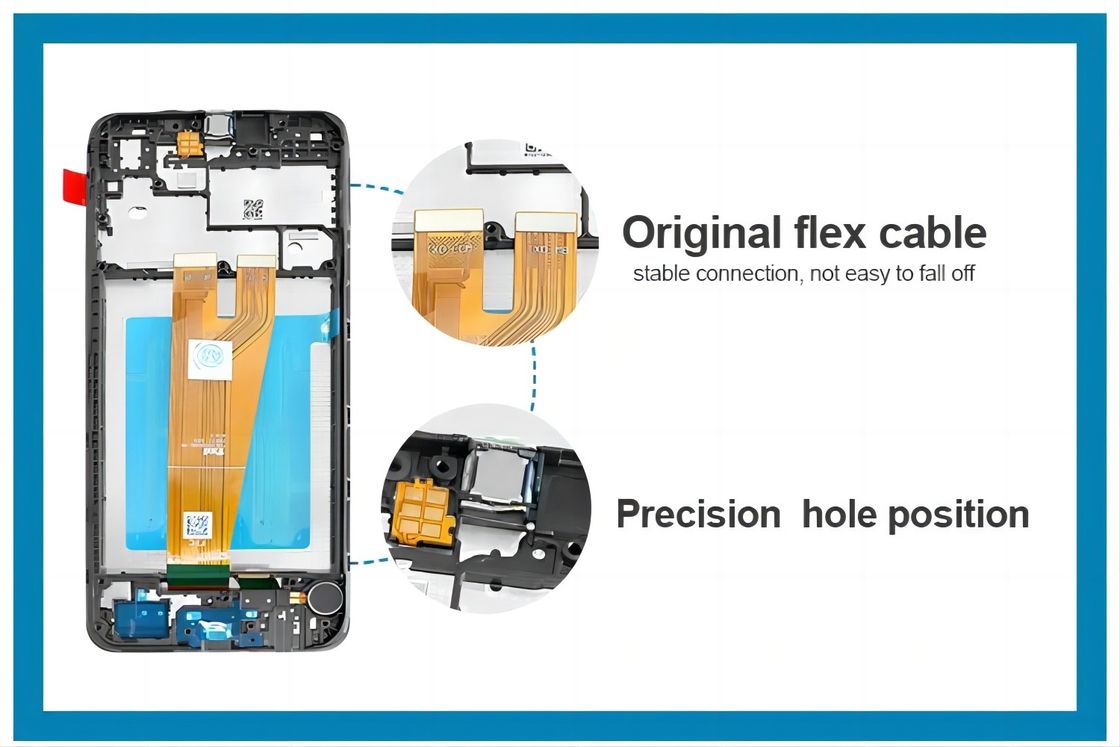 A045 Lcd Screen Display With Frame Untuk  a045 Mobile Phone Touch Pantalla  A04 Original Service Pack LCDS