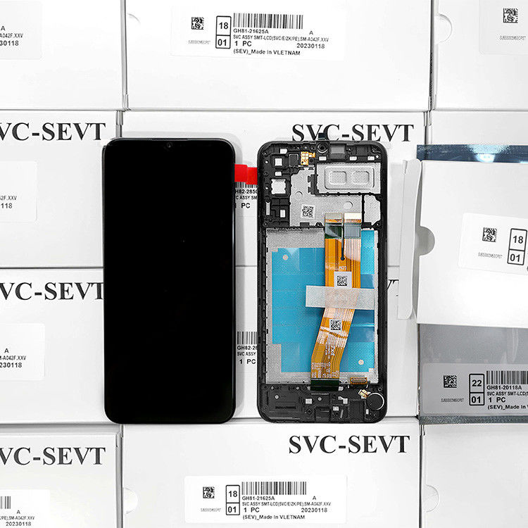 LCD A04E Dengan Bingkai Untuk  a04e Original New Service Pack LCDS Display  A04E Screen Ponsel Pantala