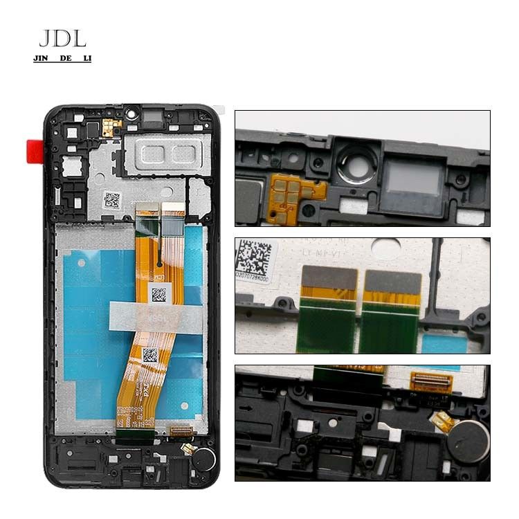 LCD A04E Dengan Bingkai Untuk  a04e Original New Service Pack LCDS Display  A04E Screen Ponsel Pantala