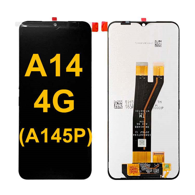 A14 4G Original LCD Screen Display Untuk   A145P Grosir Ponsel Sentuh Pantalla Service Pack LCDS