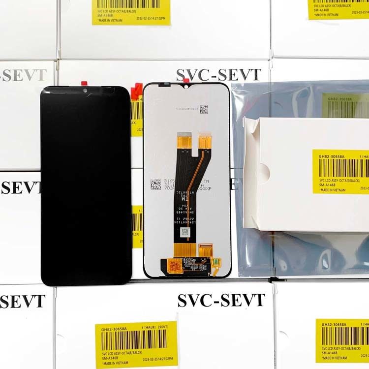 Grosir A14 5G LCD LCD Untuk  A14 Original Phone Touch Screen Display Pantalla  A146P Service Pack LCDS
