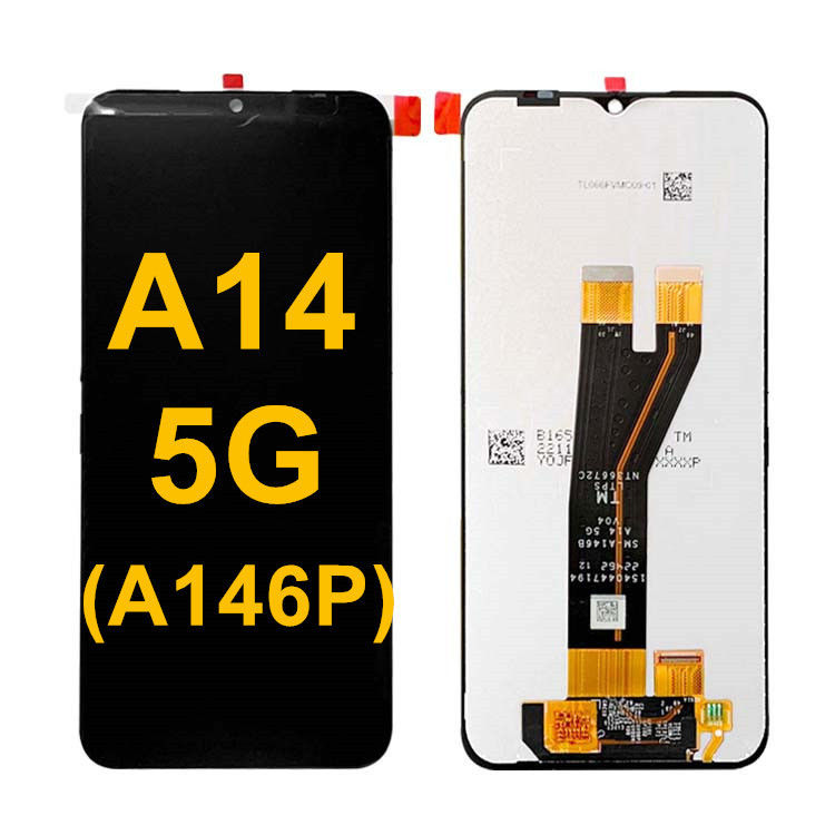 Grosir A14 5G LCD LCD Untuk  A14 Original Phone Touch Screen Display Pantalla  A146P Service Pack LCDS