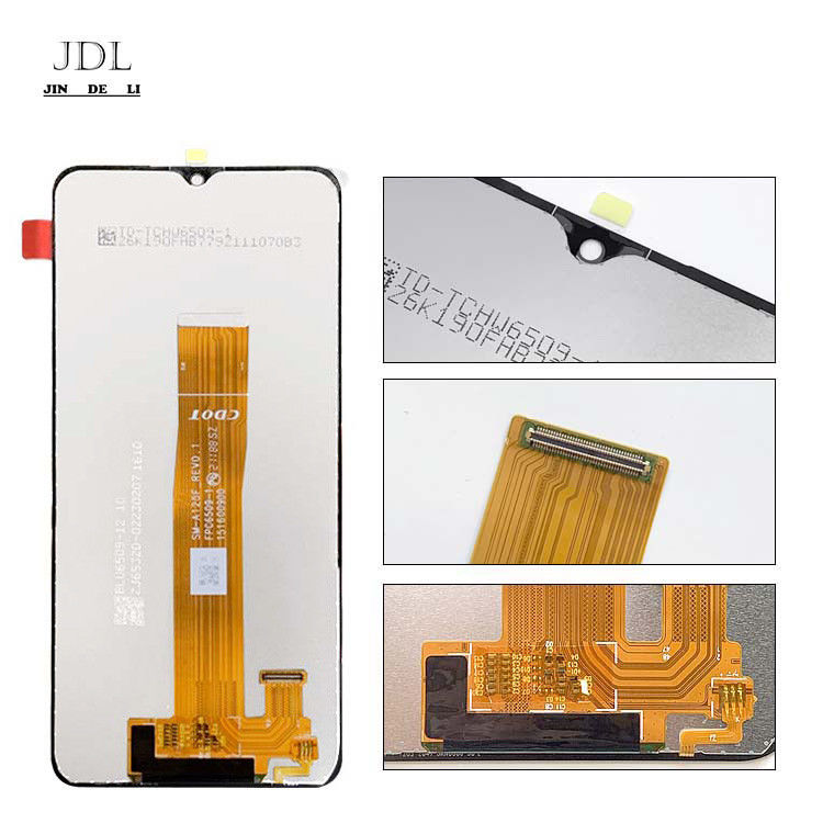 Hitam A12 LCD Pengganti untuk Mobile Display Pengiriman oleh EMS FEDEX UPS DHL TNT