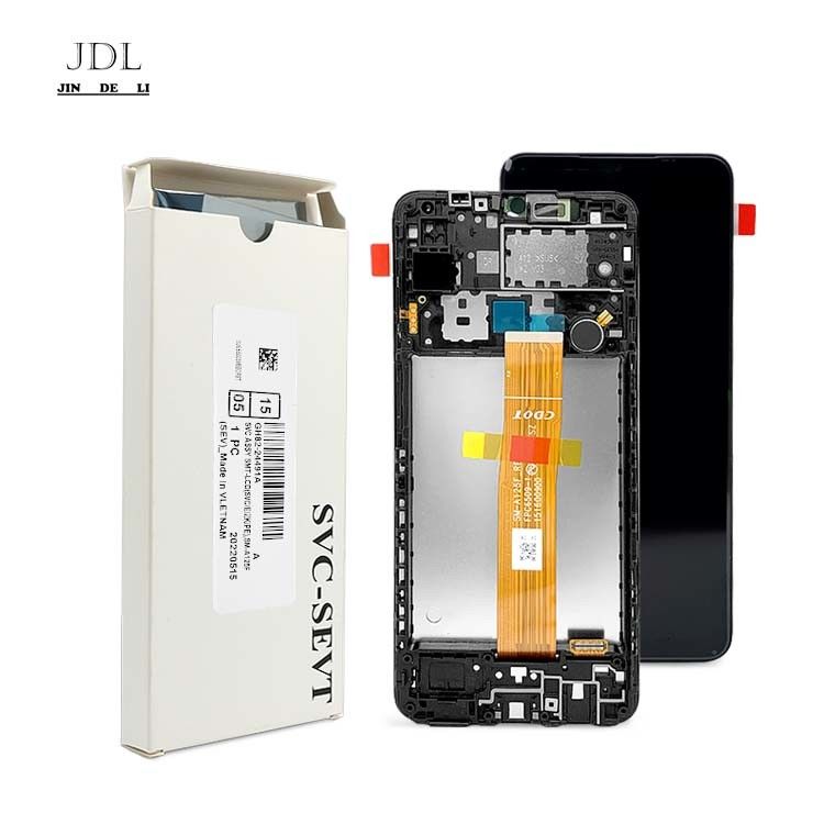A12/A125 paket layanan asli LCD tanpa bingkai untuk   a04e LCD display pabrik penjualan langsung