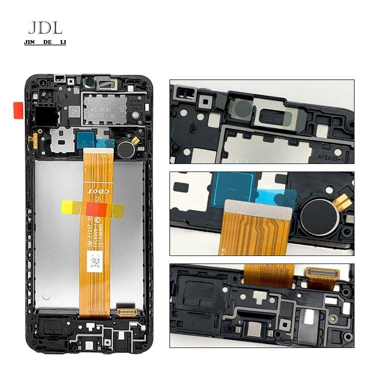 A12/A125 paket layanan asli LCD tanpa bingkai untuk   a04e LCD display pabrik penjualan langsung