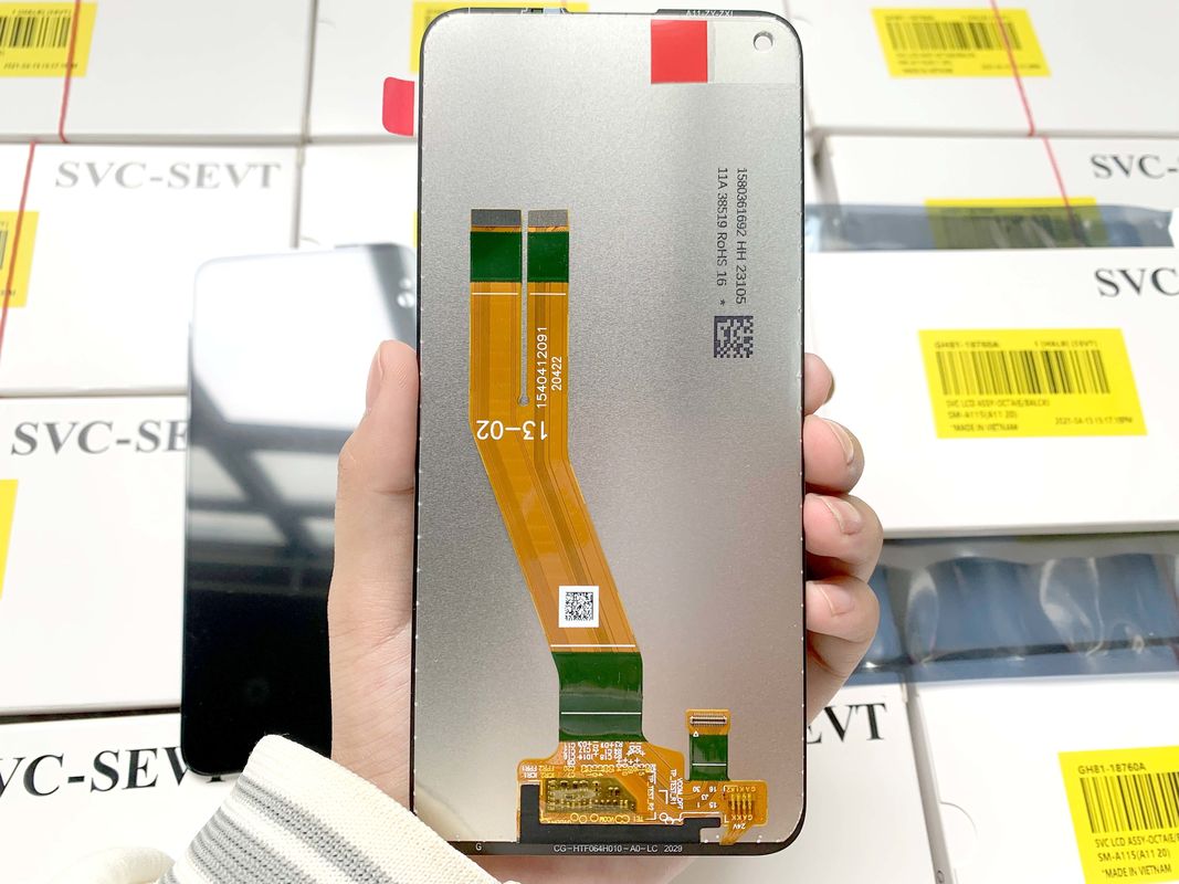 100% asli A11 / A115 Layar LCD Ponsel untuk Paket Layanan Tampilan Samusung