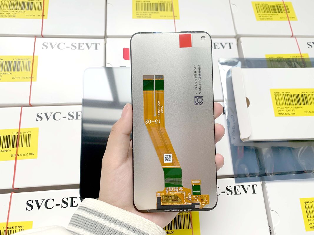 100% asli A11 / A115 Layar LCD Ponsel untuk Paket Layanan Tampilan Samusung