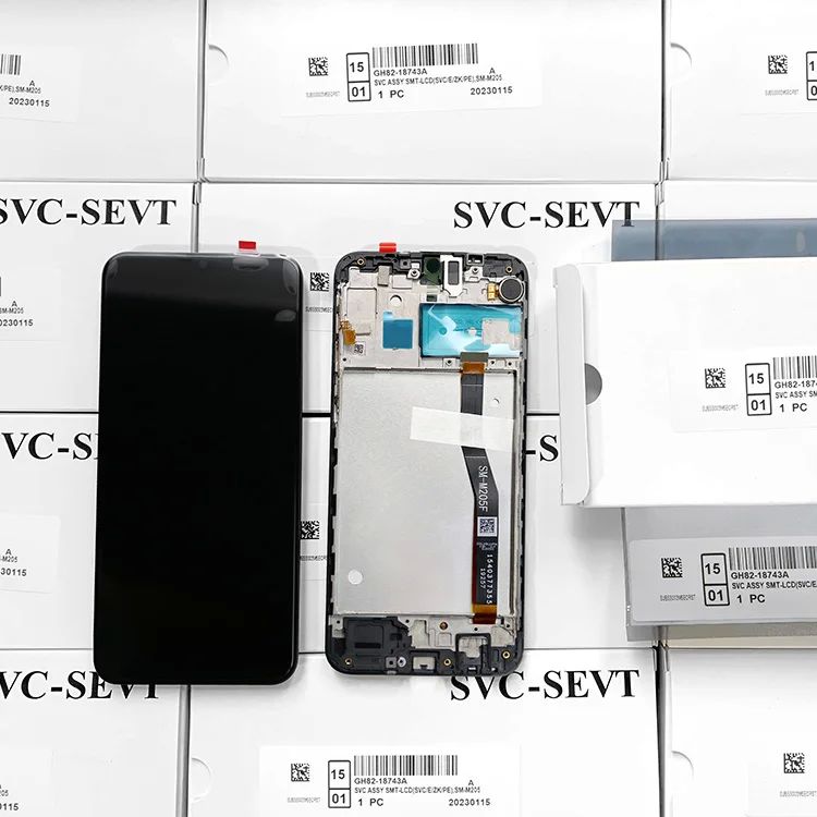 Paket layanan Professional M205 Touch Screen 6 Inch QC 100% Uji Resolusi 2340x1080 untuk   layar lcd