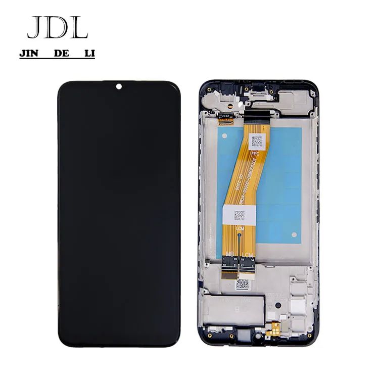 Display layar  layar layar LCD cetak logo a02s