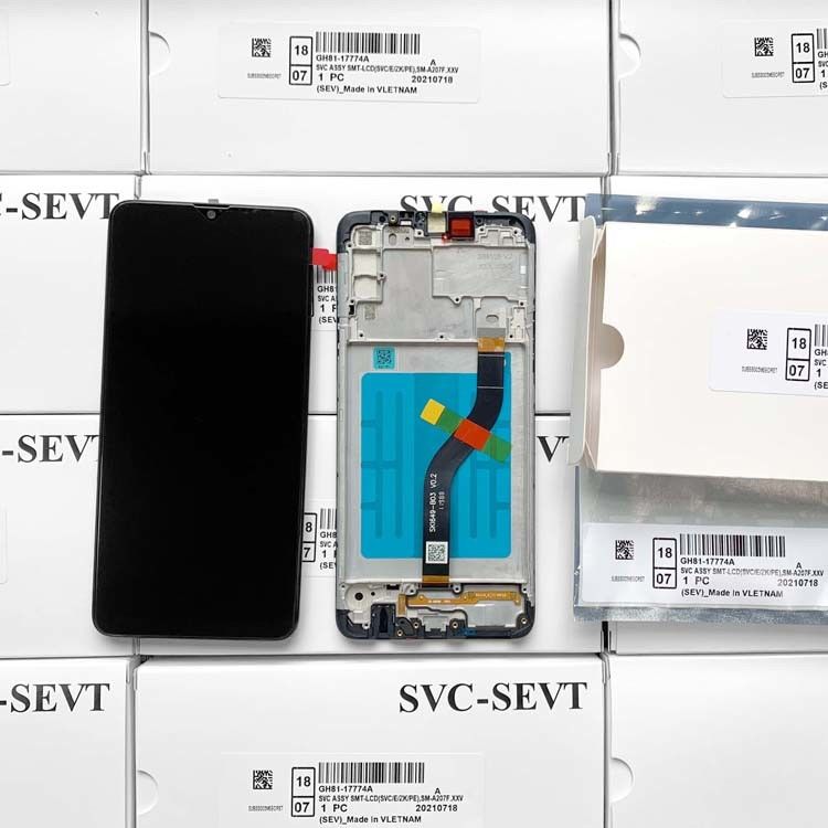 Pengemasan Anti-statis Bag layanan Paket busa Kotak Kotak Untuk  A207 LCD Tampilan LCD