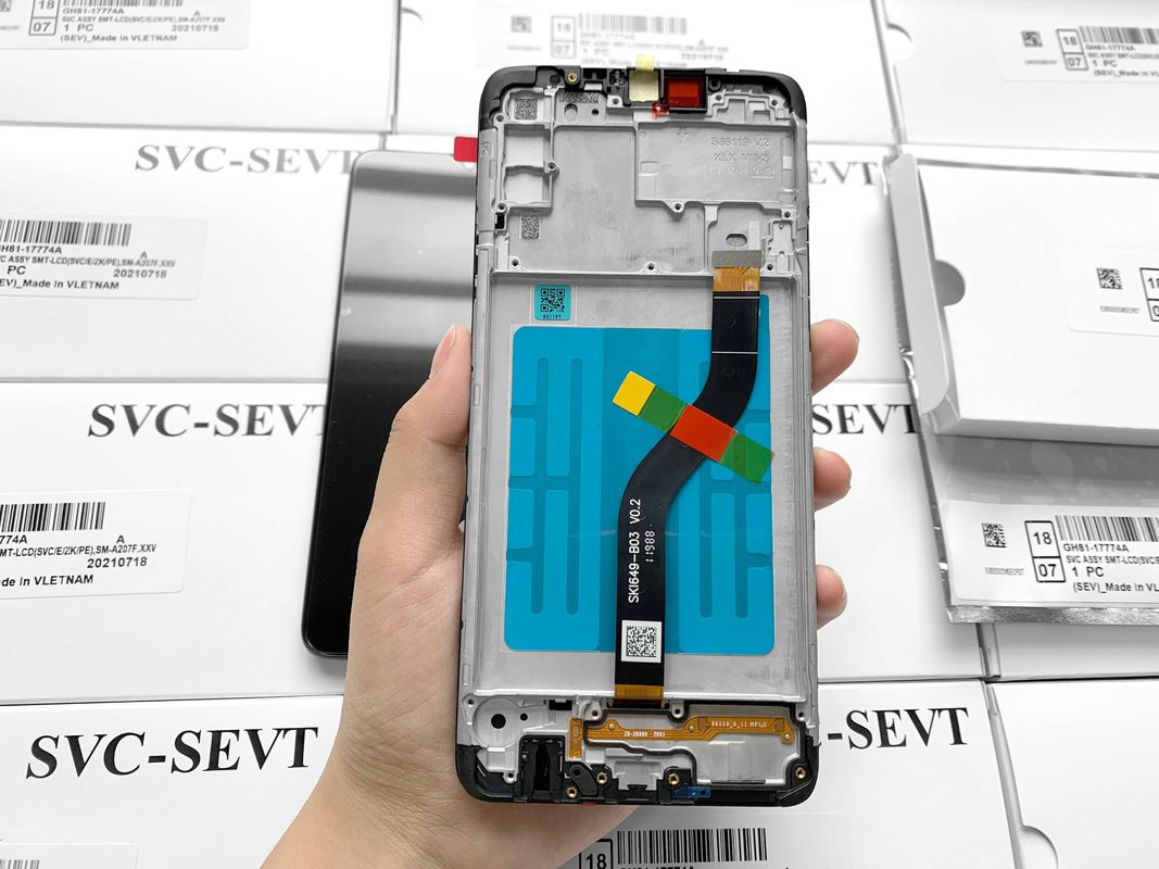 Pengemasan Anti-statis Bag layanan Paket busa Kotak Kotak Untuk  A207 LCD Tampilan LCD