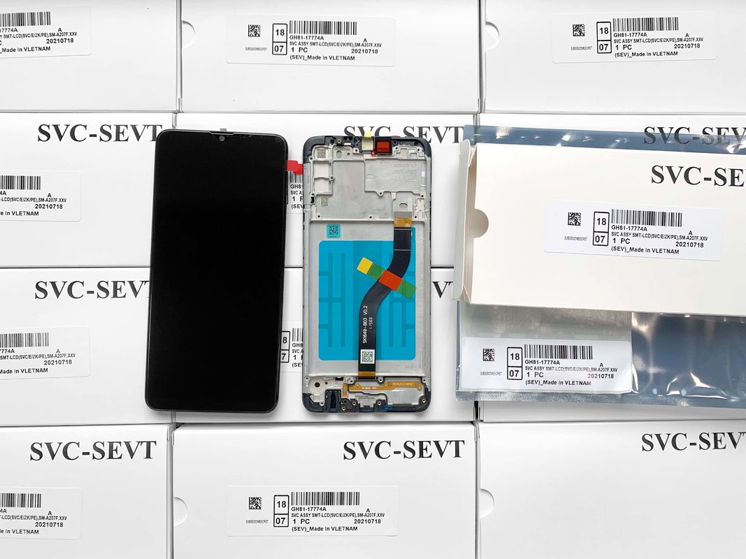 Pengemasan Anti-statis Bag layanan Paket busa Kotak Kotak Untuk  A207 LCD Tampilan LCD
