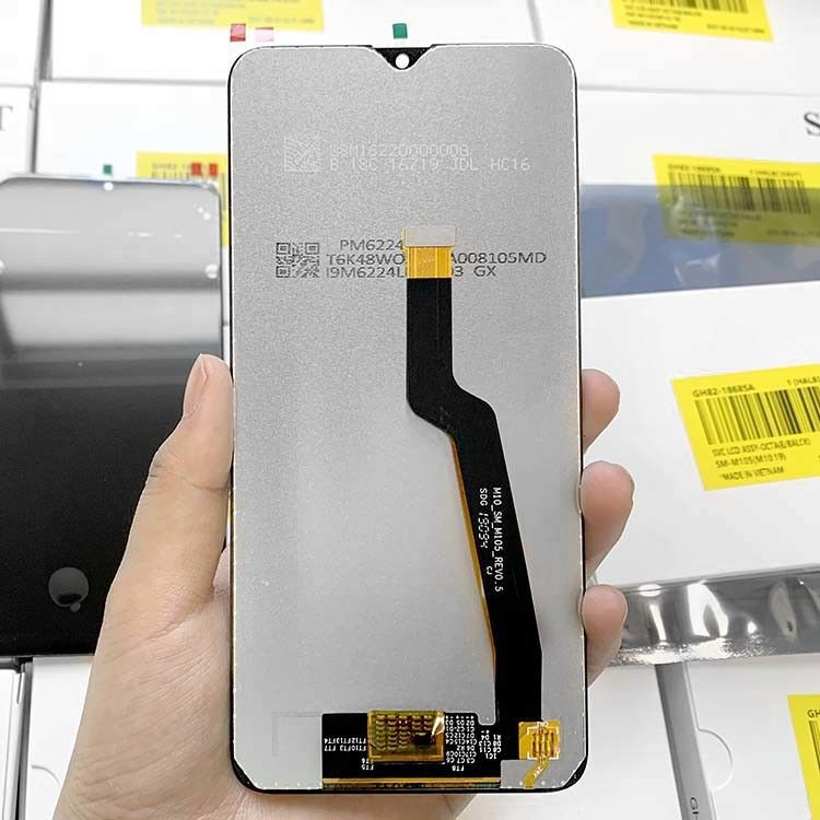 LCD  M105 LCD Tanpa Bingkai Packaging Details Original Service Pack Kotak busa