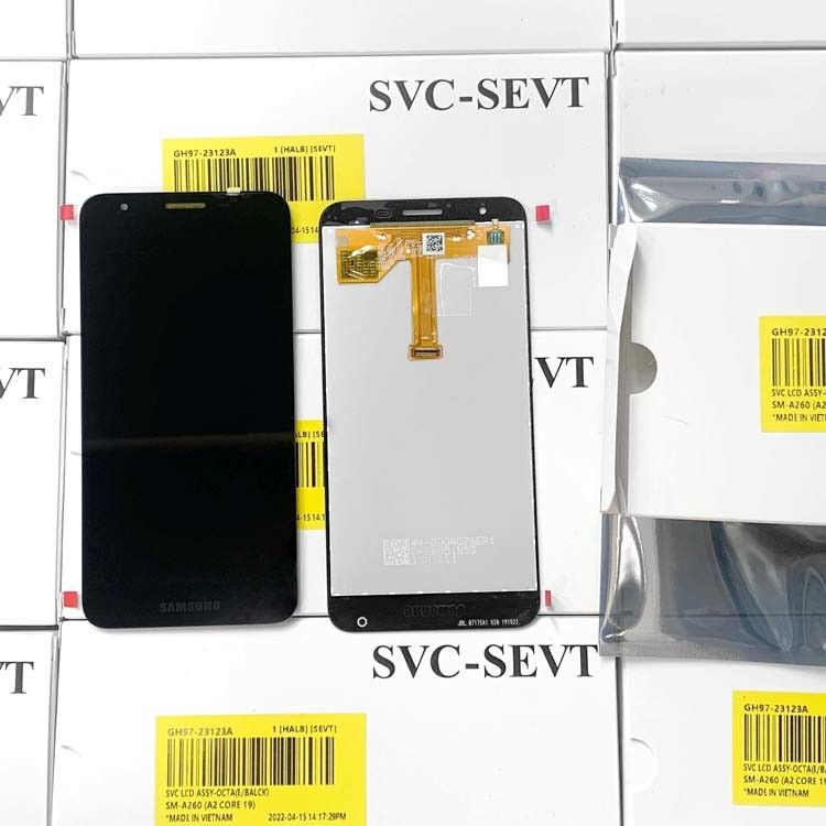 100% Jaminan Asli Ponsel LCD Screen a2 inti Hitam Warna  SCREEN LCD SERVICE PACK