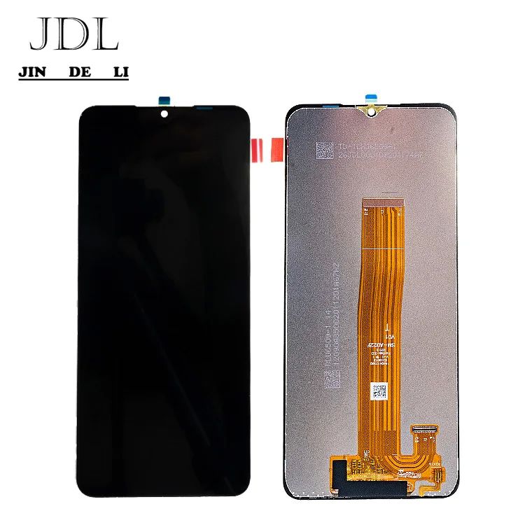 Tampilan LCD Warna Hitam Penggantian MOQ 5 Pcs Untuk A02S Model Mobile Screen