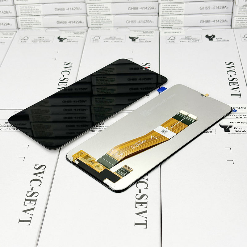 A03S / A037 TFT Telepon LCD Screen Replacement No Frame Original Pack svc lcd spare part untuk ponsel