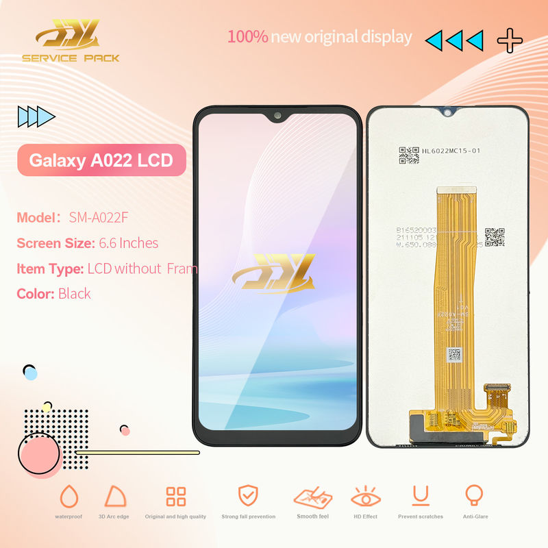 Telepon Seluler A02 LCD Screen Replacement 6.5 Inch Dengan Kontras Tinggi Svc Lcd Screen Ponsel