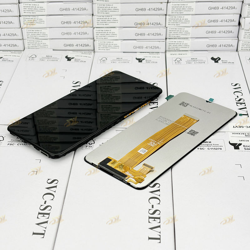 Telepon Seluler A02 LCD Screen Replacement 6.5 Inch Dengan Kontras Tinggi Svc Lcd Screen Ponsel
