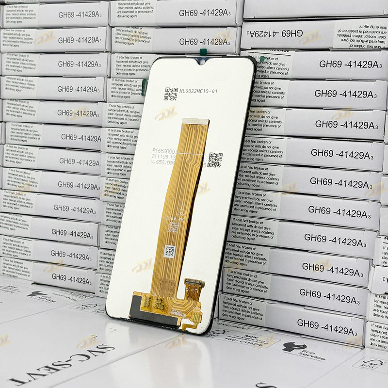Telepon Seluler A02 LCD Screen Replacement 6.5 Inch Dengan Kontras Tinggi Svc Lcd Screen Ponsel