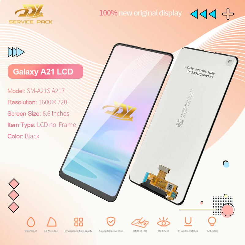 Ganti layar yang rusak dengan LCD Service Pack asli untuk A21S/A217 No Dead Pixel