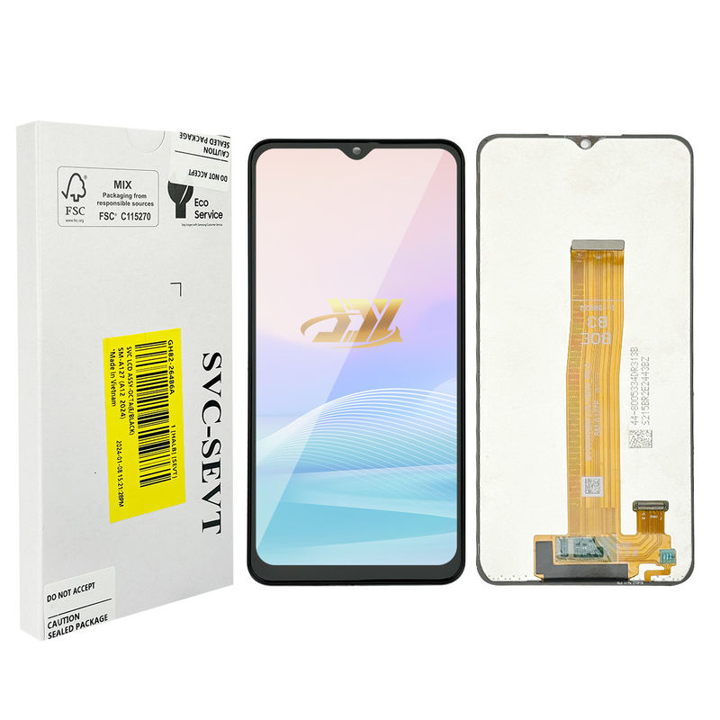 A12 Nacho Pantalla Untuk  A127 LCD  Grosir Ponsel Ponsel LCD Layar Sentuh Tampilan A12 Service Pack LCDS