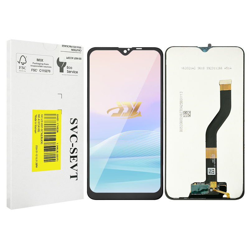 Layar LCD asli untuk A10S A12 A125 A02 A022 M02 M022 M12 M127 Layar LCD sentuh