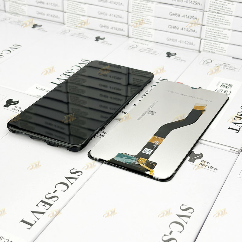 Layar LCD asli untuk A10S A12 A125 A02 A022 M02 M022 M12 M127 Layar LCD sentuh