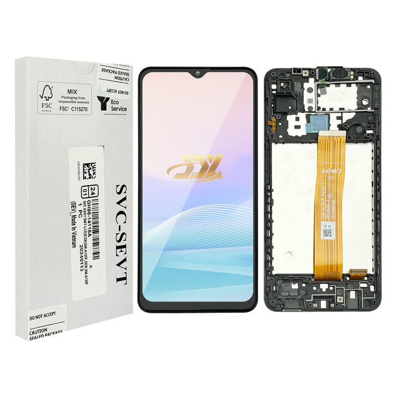 A125 Original Lcd Panatlla With Frame Untuk  a125 Service Pack LcdS Screen  A125 Handphone Touch Display
