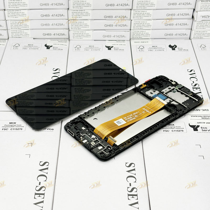 A125 Original Lcd Panatlla With Frame Untuk  a125 Service Pack LcdS Screen  A125 Handphone Touch Display